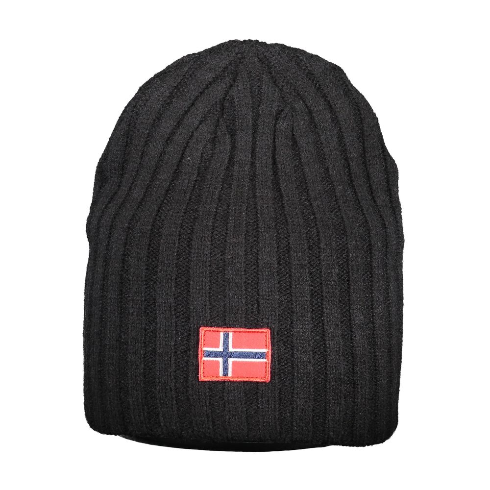 Norwegen 1963 Schwarze Polyester-Männerkappe