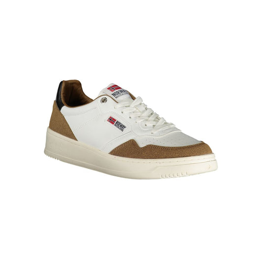 Norway 1963 Weißer Polyester Herren Sneaker