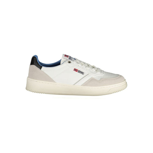 Norway 1963 Weißer Polyester Herren Sneaker