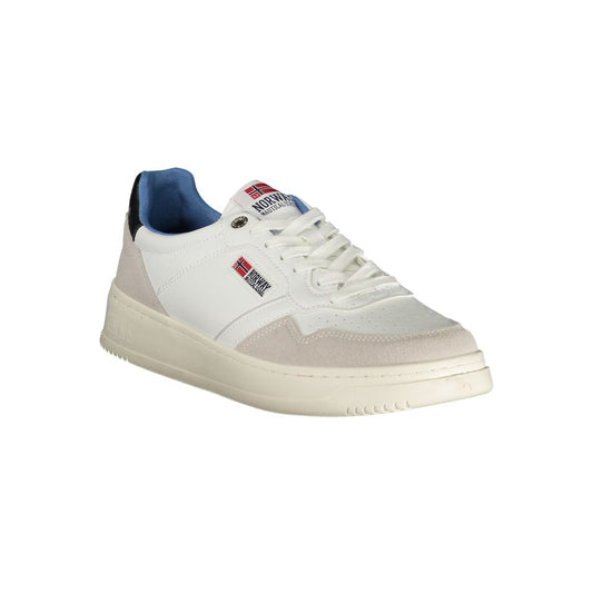Norway 1963 Weißer Polyester Herren Sneaker