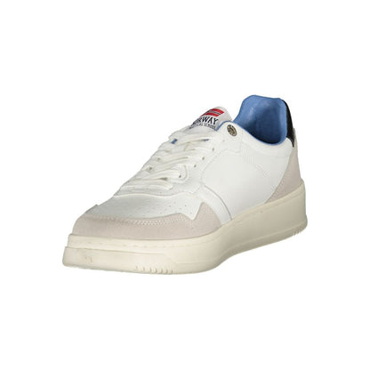 Norway 1963 Weißer Polyester Herren Sneaker