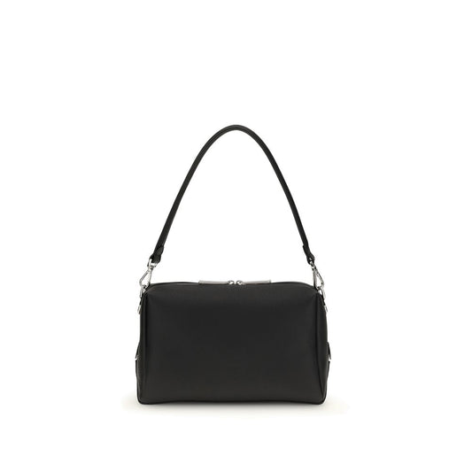 Fendi Schultertasche aus schwarzem Kalbsleder (Bos Taurus)