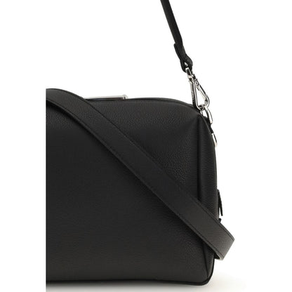Fendi Schultertasche aus schwarzem Kalbsleder (Bos Taurus)