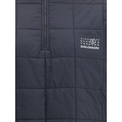 MM6 Black Polyamide Shell Jacket