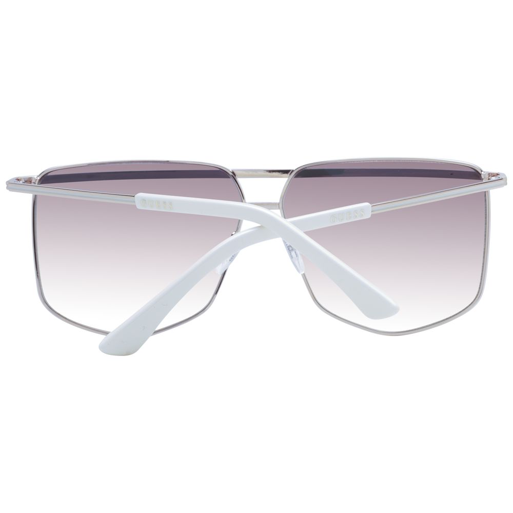 Guess Sonnenbrille mit silberfarbenem Metallgestell