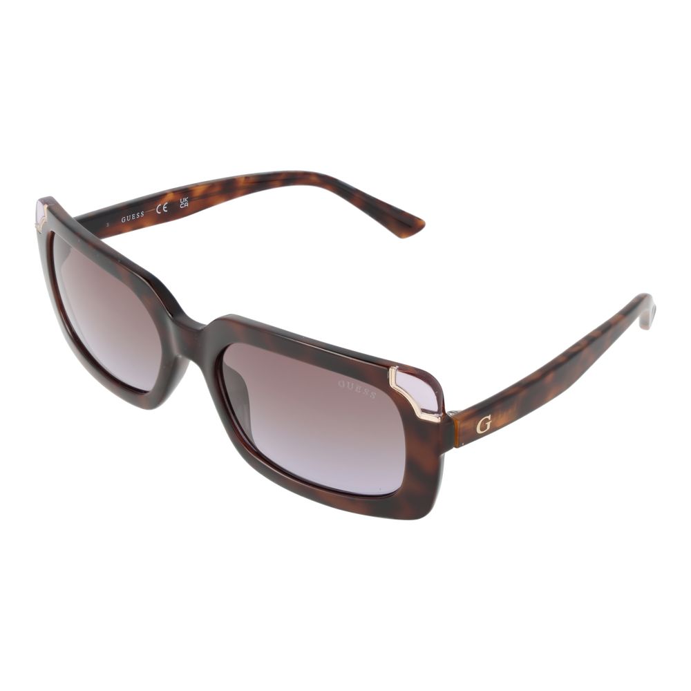 Braune Kunststoff-Sonnenbrille von Guess