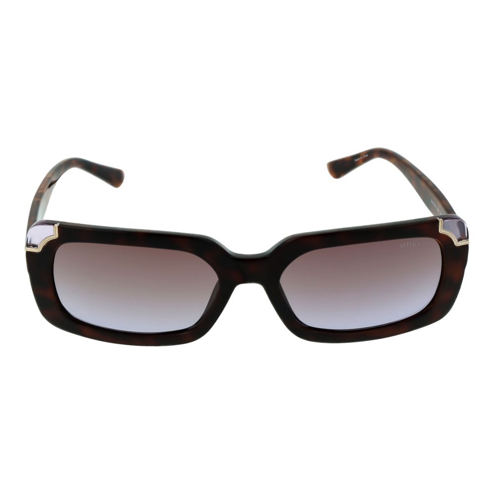 Braune Kunststoff-Sonnenbrille von Guess