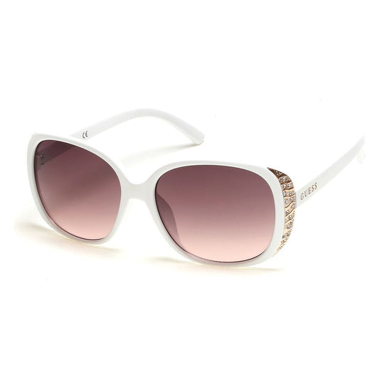 Guess – Weiße Harz-Sonnenbrille