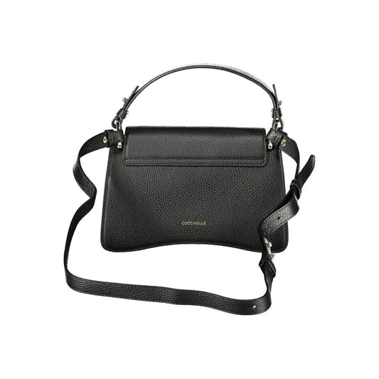 Coccinelle Schwarze Lederhandtasche
