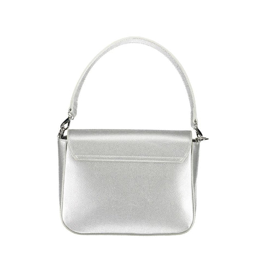 Mario Valentino Graue Polyethylen-Handtasche