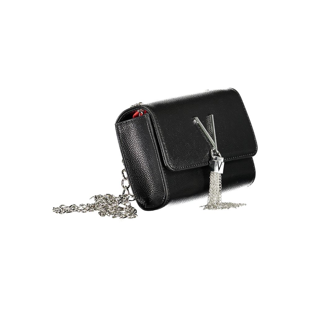 Mario Valentino Schwarze Polyethylen-Handtasche