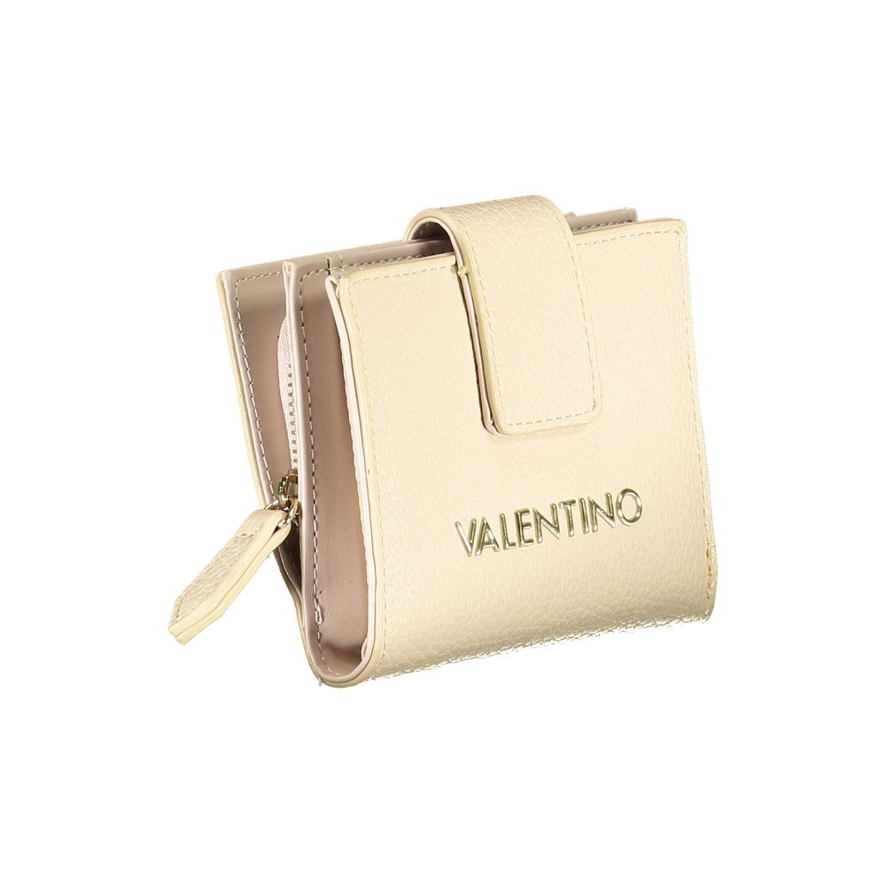 Mario Valentino Beige Polyethylen-Geldbörse