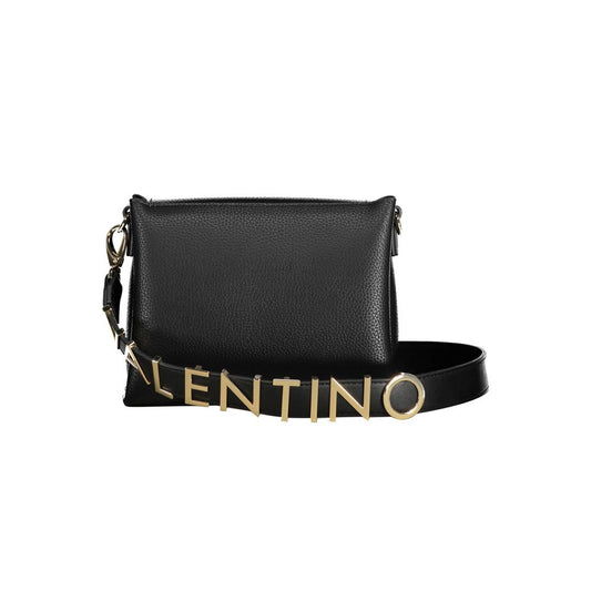 Mario Valentino Schwarze Polyethylen-Handtasche