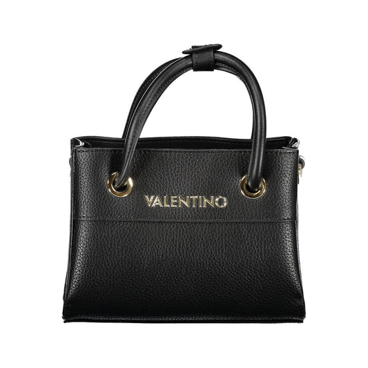 Mario Valentino Schwarze Polyethylen-Handtasche