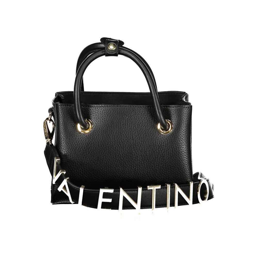 Mario Valentino Schwarze Polyethylen-Handtasche