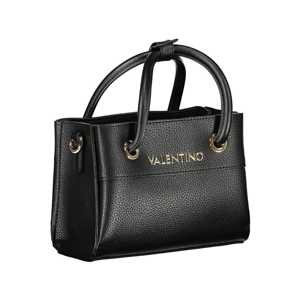 Mario Valentino Schwarze Polyethylen-Handtasche