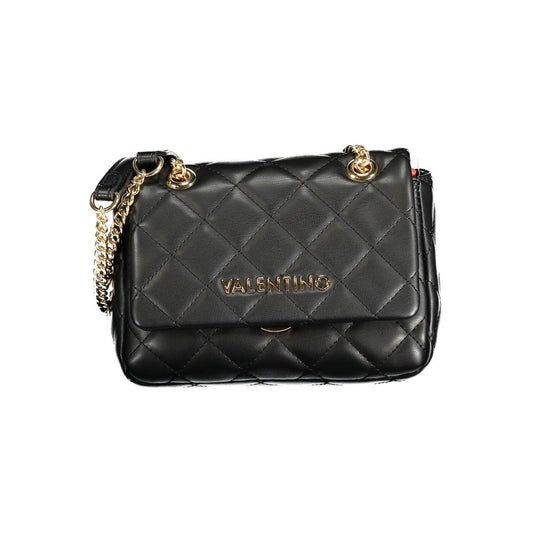 Mario Valentino Schwarze Polyethylen-Handtasche