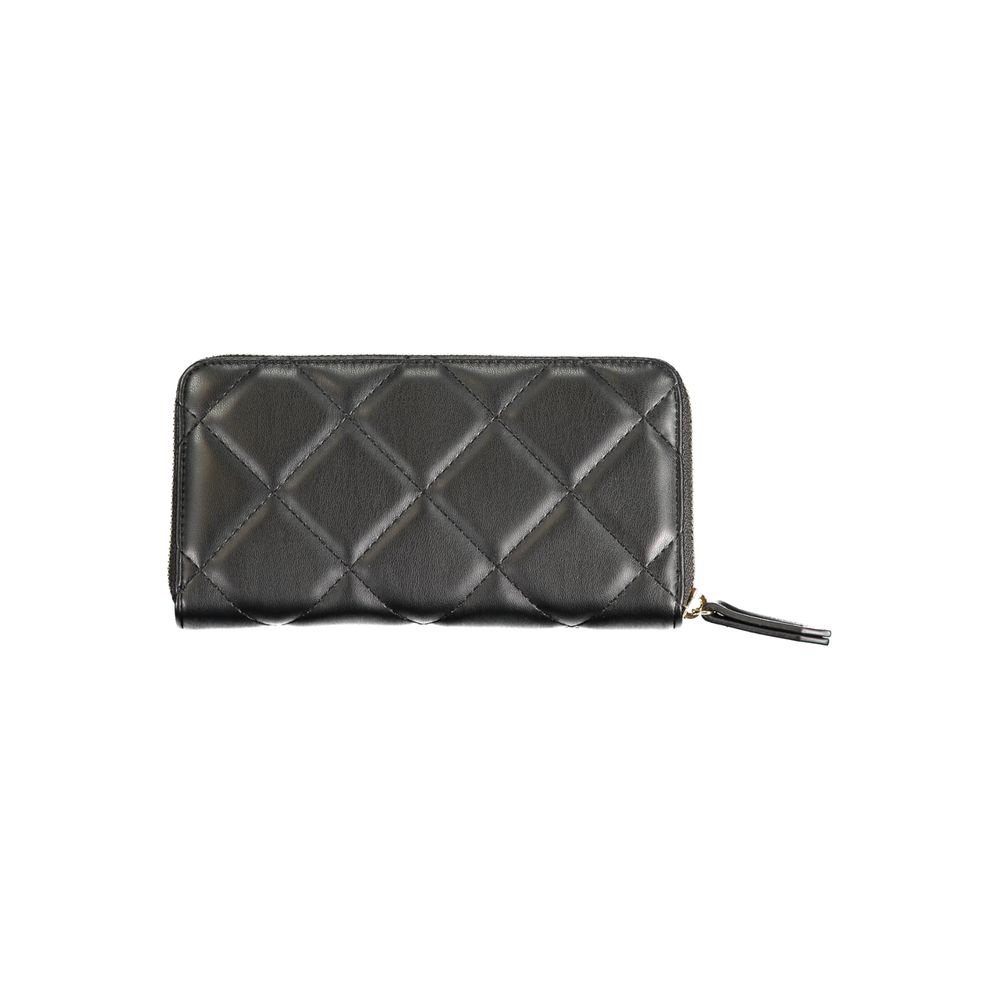 Mario Valentino Schwarze Polyethylen-Geldbörse