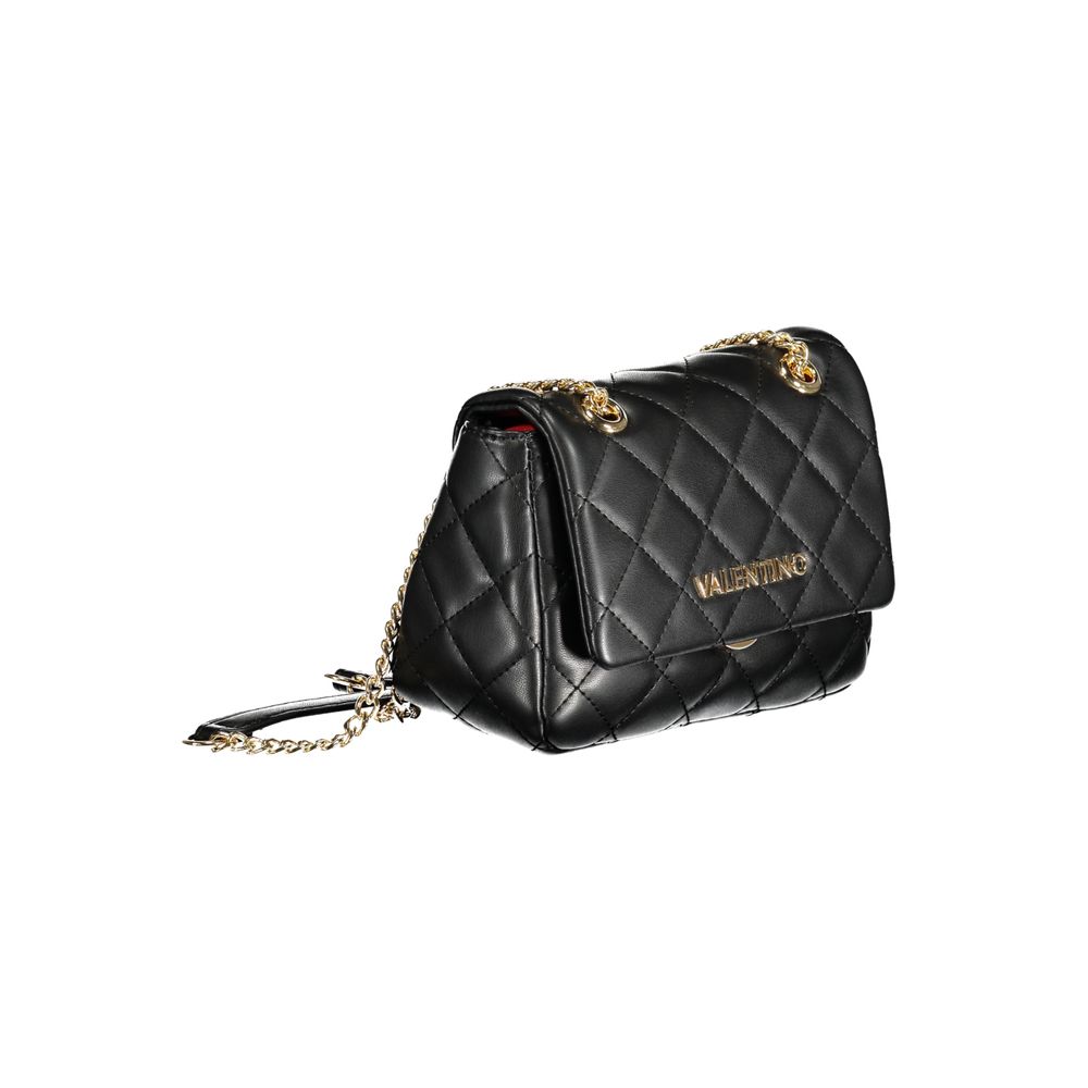 Mario Valentino Schwarze Polyethylen-Handtasche
