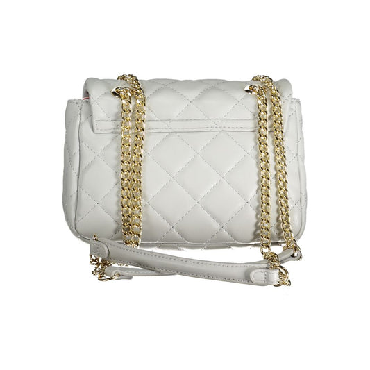Mario Valentino Graue Polyethylen-Handtasche