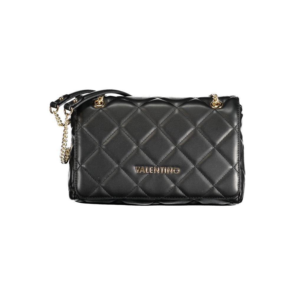 Mario Valentino Schwarze Polyethylen-Handtasche