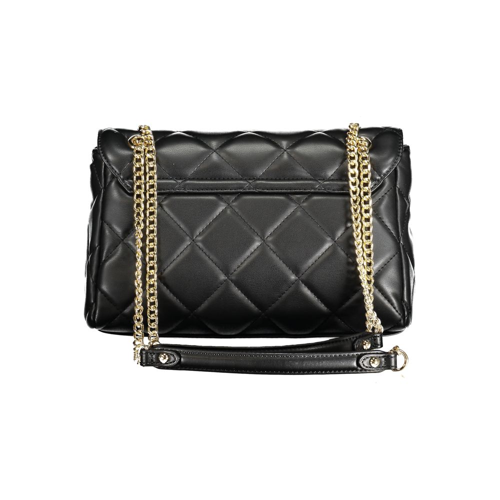 Mario Valentino Schwarze Polyethylen-Handtasche