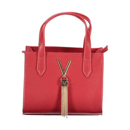 Mario Valentino Rote Polyethylen-Damenhandtasche