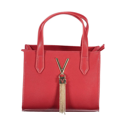 Mario Valentino Rote Polyethylen-Damenhandtasche
