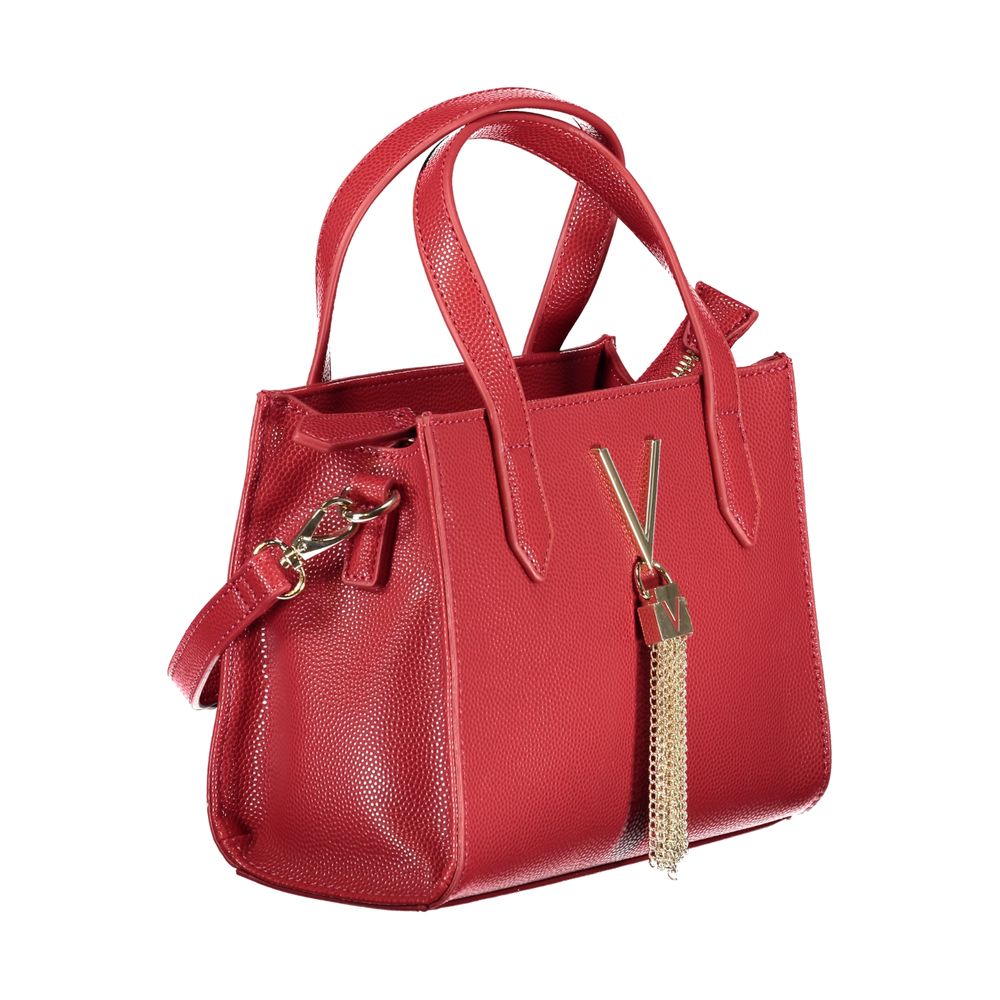 Mario Valentino Rote Polyethylen-Damenhandtasche