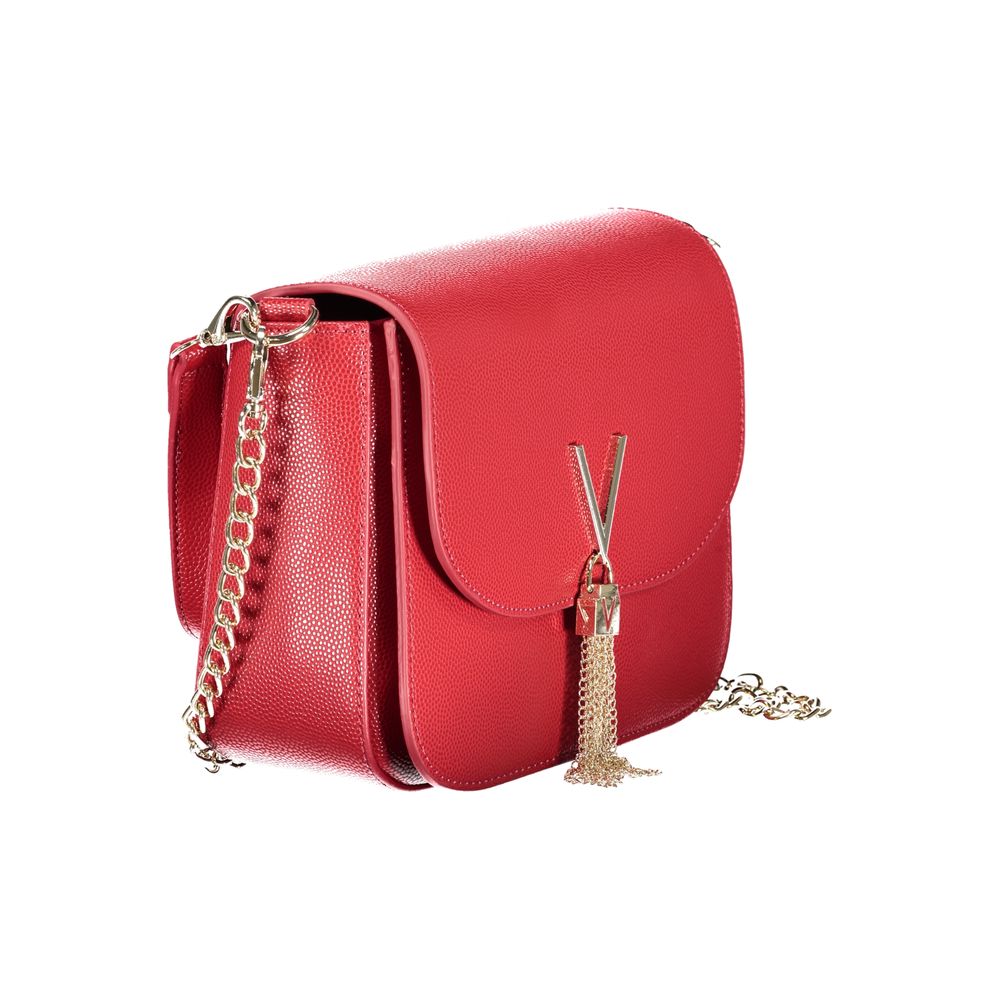 Mario Valentino Rote Polyethylen-Handtasche