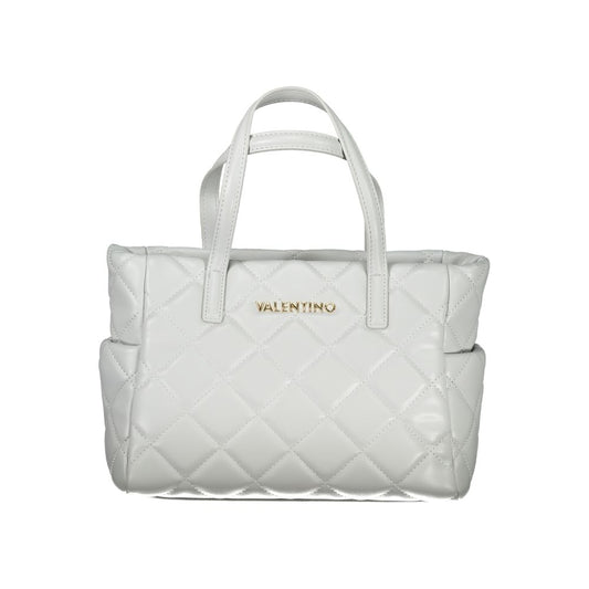 Mario Valentino Graue Polyethylen-Handtasche