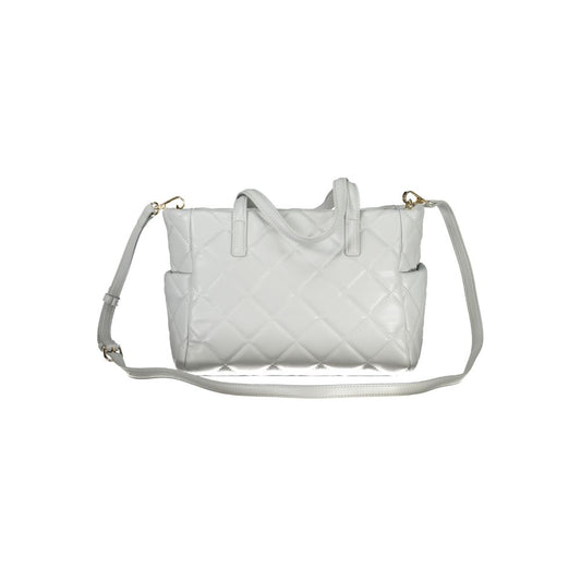 Mario Valentino Graue Polyethylen-Handtasche