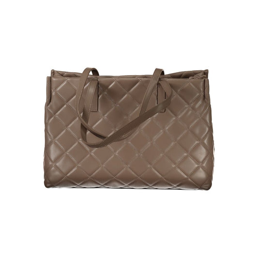 Mario Valentino – Braune Polyethylen-Handtasche
