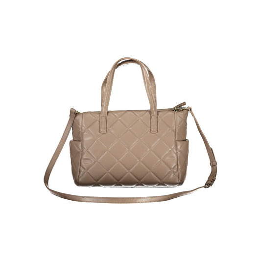 Mario Valentino – Braune Polyethylen-Handtasche