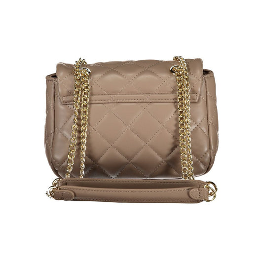 Mario Valentino Braune Polyethylen-Damenhandtasche
