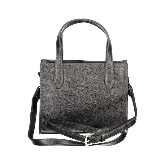 Mario Valentino Graue Polyethylen-Handtasche