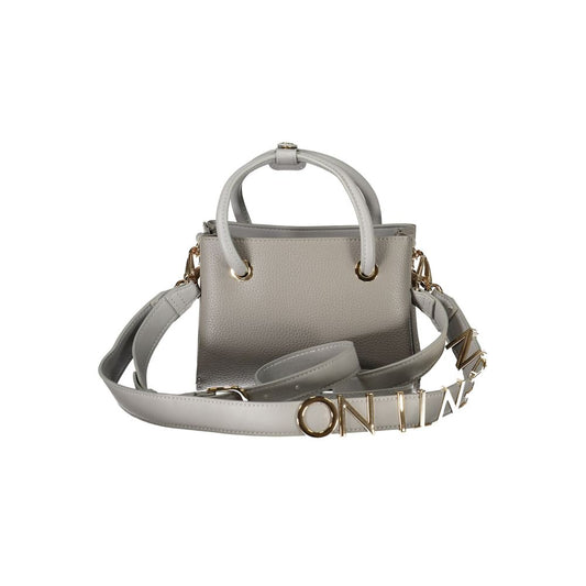 Mario Valentino Graue Polyethylen-Damenhandtasche