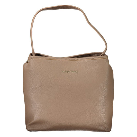 Mario Valentino Braune Polyethylen-Damenhandtasche