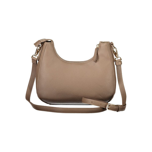 Mario Valentino Braune Polyethylen-Damenhandtasche