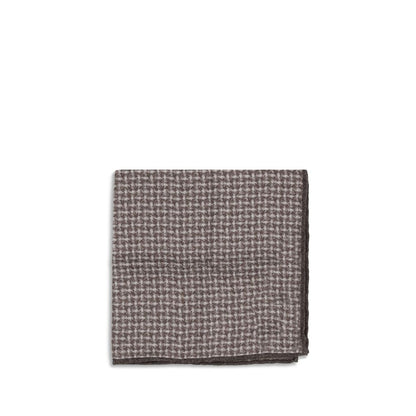 Brunello Cucinelli Brown Silk Scarf