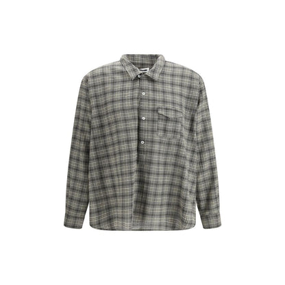 Magliano Multicolor Fleece Wool Pattern Shirt