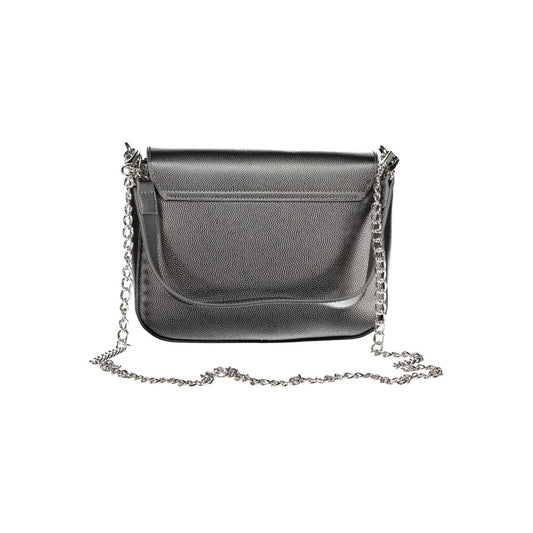 Mario Valentino Graue Polyethylen-Handtasche