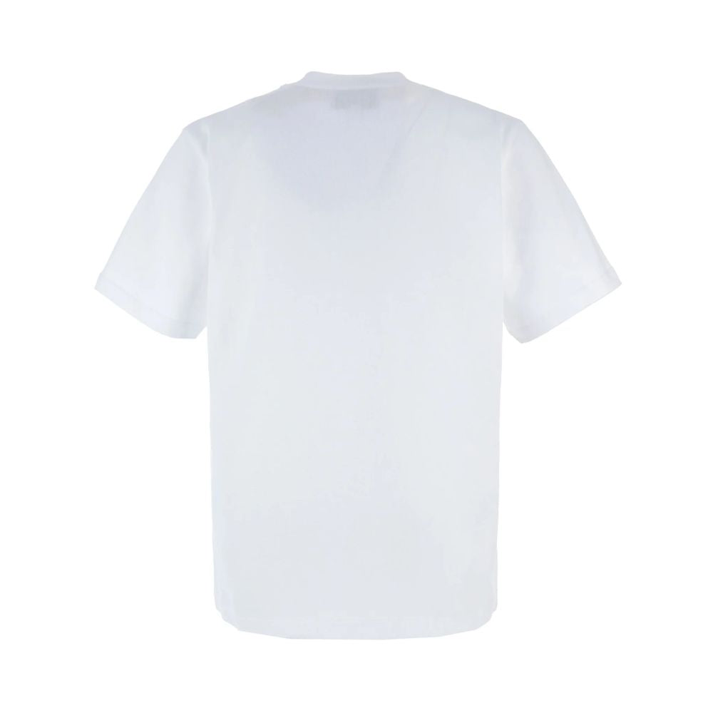 Casablanca Weißes Baumwoll-T-Shirt