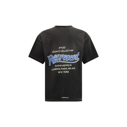Represent Gray Cotton T-Shirt
