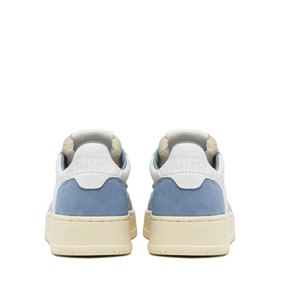 Autry – Weiße niedrige Leder-Sneaker