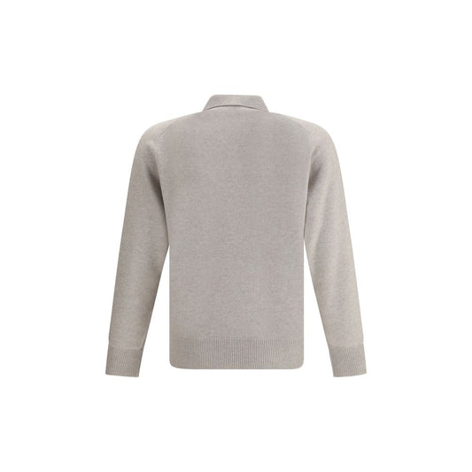 Brunello Cucinelli Beige Cashmere Polo Shirt