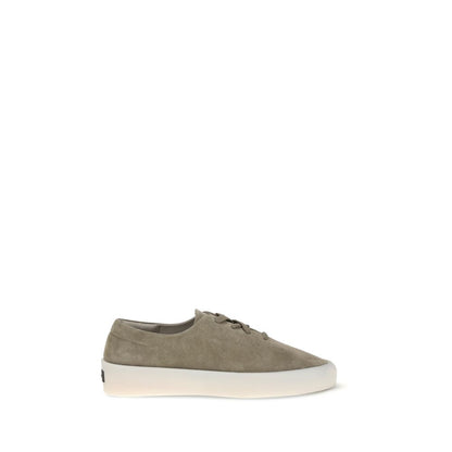 Fear Of God Beige Leder Sneaker mit niedrigem Schaft