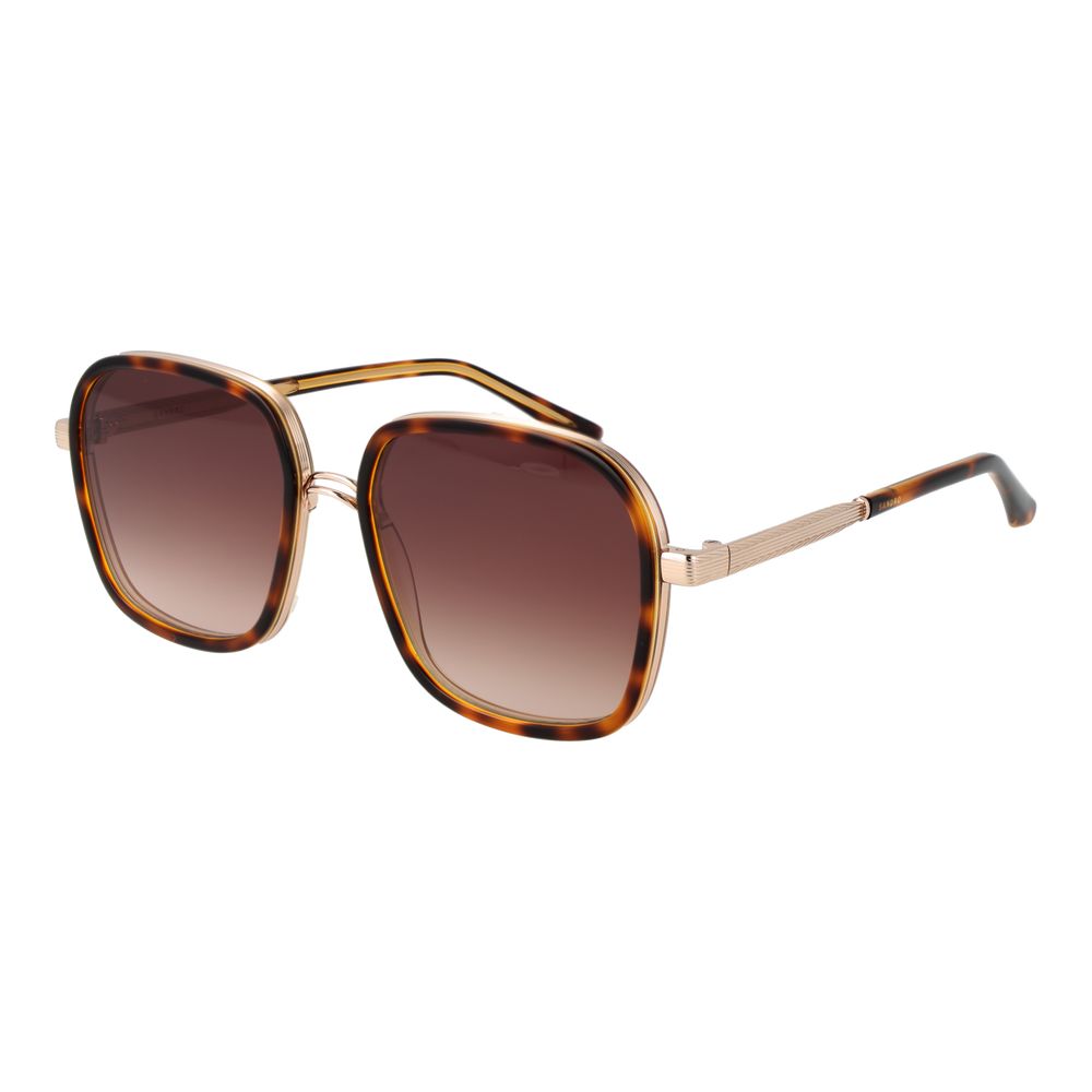 Sandro Braune Acetat-Sonnenbrille