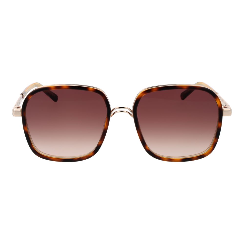 Sandro Braune Acetat-Sonnenbrille