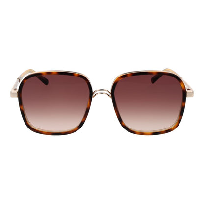 Sandro Braune Acetat-Sonnenbrille